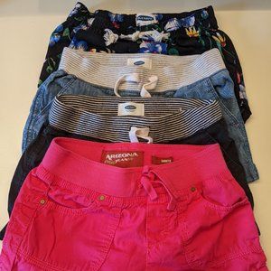 Lot of girls summer shorts Old Navy and Arizona size 6-7